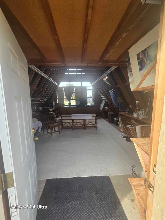 506 E Oklahoma St, Walters, OK 73572 - view of unfinished attic