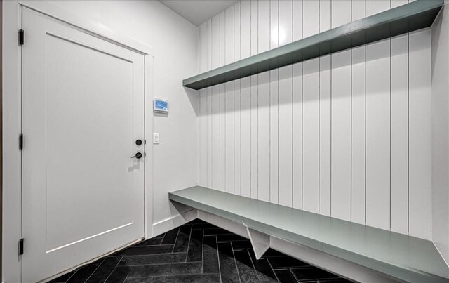 4201 Emery Dr, Edmond, OK 73034 - mudroom featuring baseboards