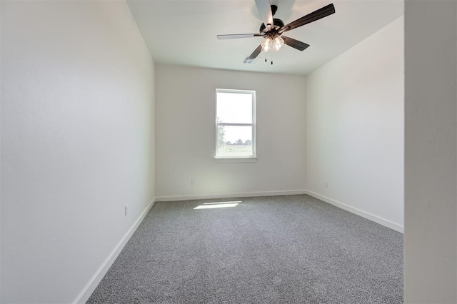 9321 NW 147th Ter, Yukon, OK 73099 - unfurnished room with carpet flooring and a ceiling fan
