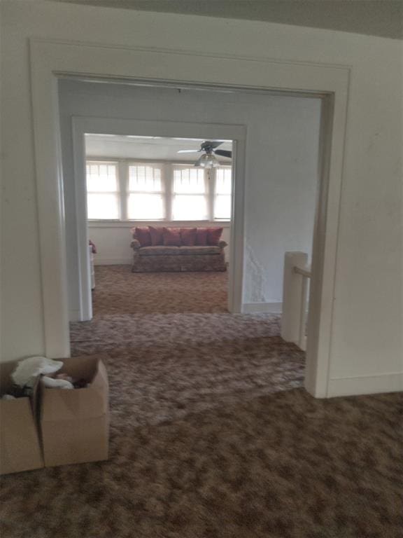 2005 E Cherokee Ave, Enid, OK 73701 - hall featuring carpet
