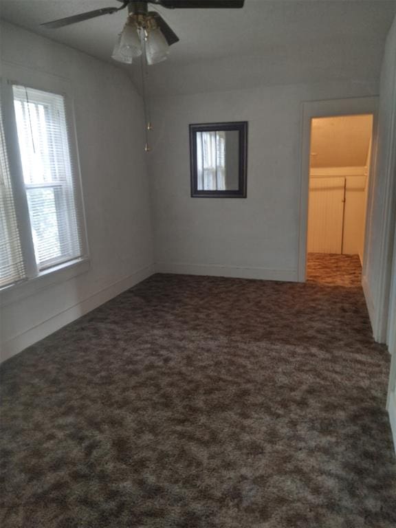 2005 E Cherokee Ave, Enid, OK 73701 - carpeted spare room with ceiling fan