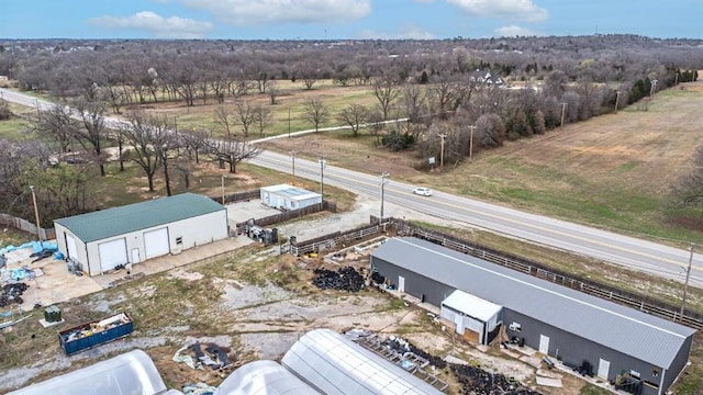 1333 W 1st St, Wewoka, OK 74884 - drone / aerial view