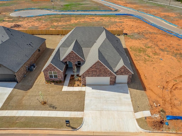 view of subject property