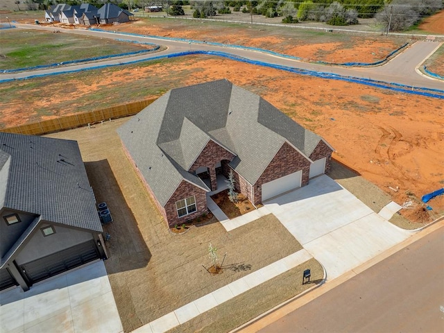 view of subject property
