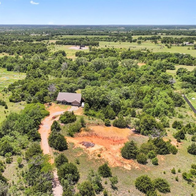 18761 Council Ave, Lindsay, OK 73052 - bird's eye view