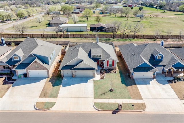1624 NE 32nd St, Moore, OK 73160 - aerial perspective of suburban area
