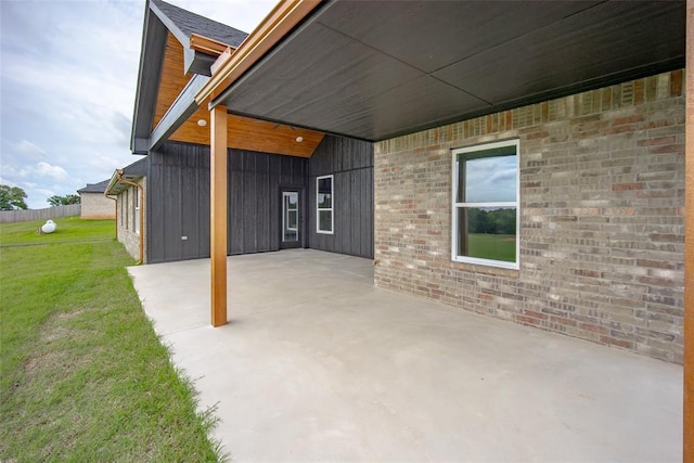1431 County Road 2977, Blanchard, OK 73010 - view of patio featuring an attached carport
