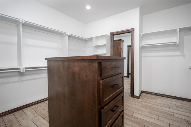 1431 County Road 2977, Blanchard, OK 73010 - spacious closet with wood finish floors