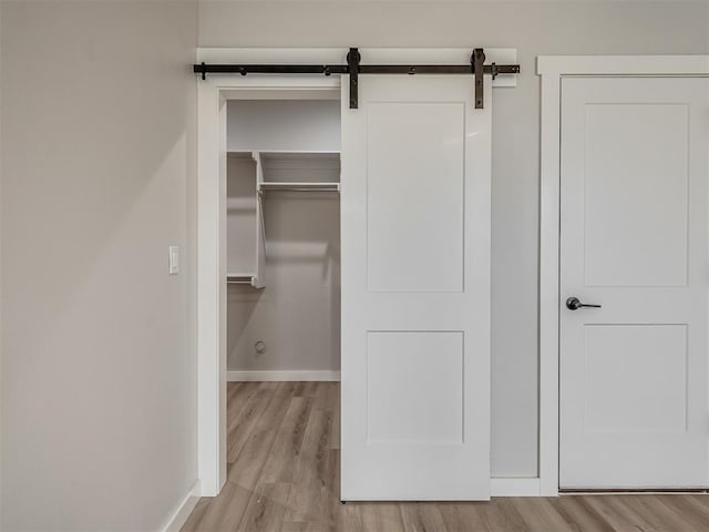 view of closet