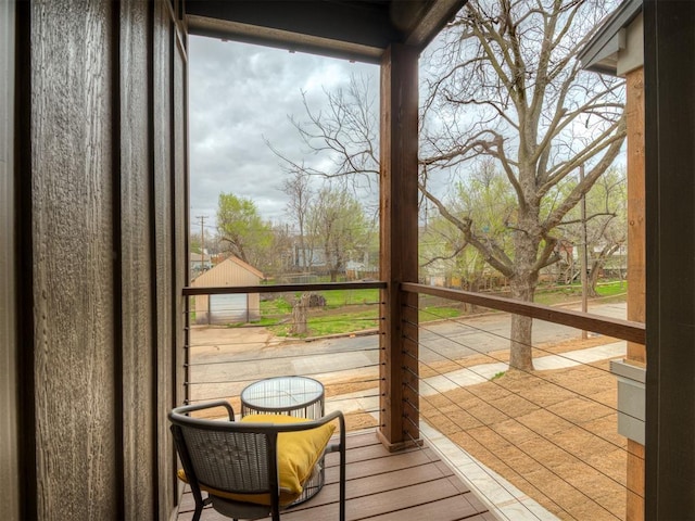 1308 NW 11th St, Oklahoma City, OK 73106 - view of wooden terrace