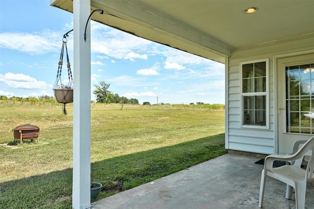 9122 Ns 3540th Rd, Prague, OK 74864 - view of patio / terrace