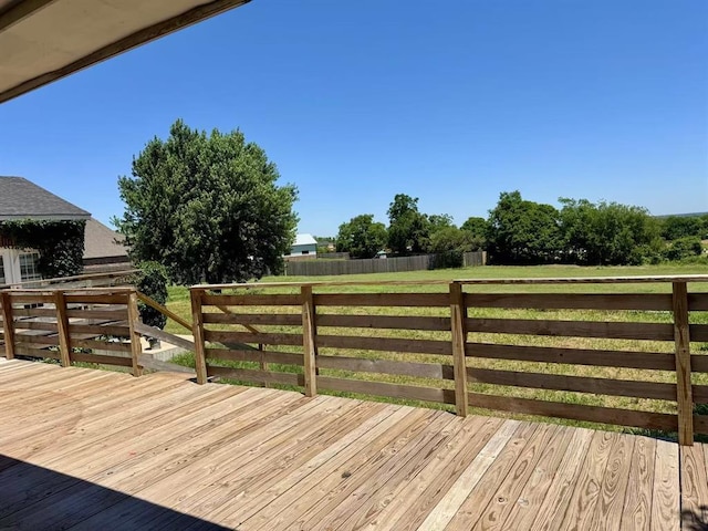 817 SW 16th St, Newcastle, OK 73065 - view of wooden deck