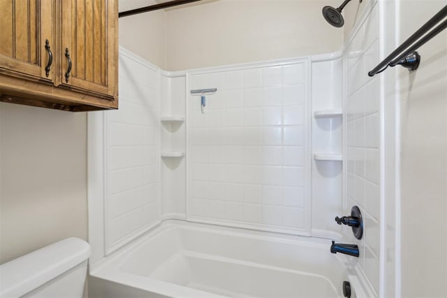 708 Havasu Dr, Norman, OK 73071 - full bathroom featuring toilet and  shower combination