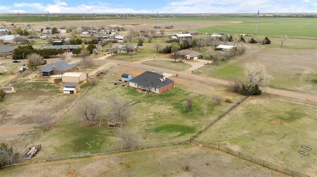 3311 Terrace Hills Rd, Piedmont, OK 73078 - drone / aerial view featuring a rural view