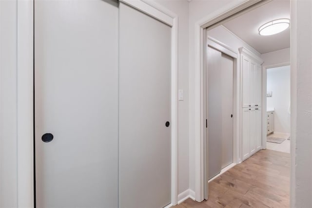 3101 NW 70th St, Oklahoma City, OK 73116 - corridor with light wood-type flooring