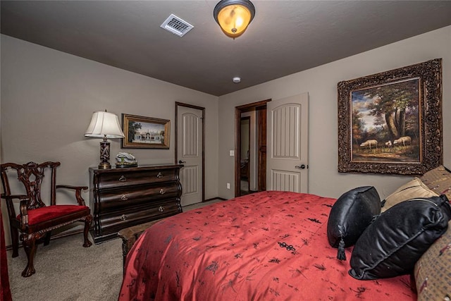 8301 NW 146th St, Oklahoma City, OK 73142 - bedroom featuring visible vents and carpet