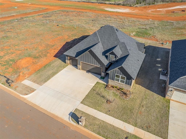 12909 NW 143rd St, Piedmont, OK 73078 - aerial view of property and surrounding area