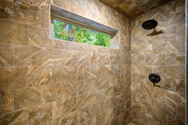 357 Little Creek Ln, Broken Bow, OK 74728 - details featuring tiled shower