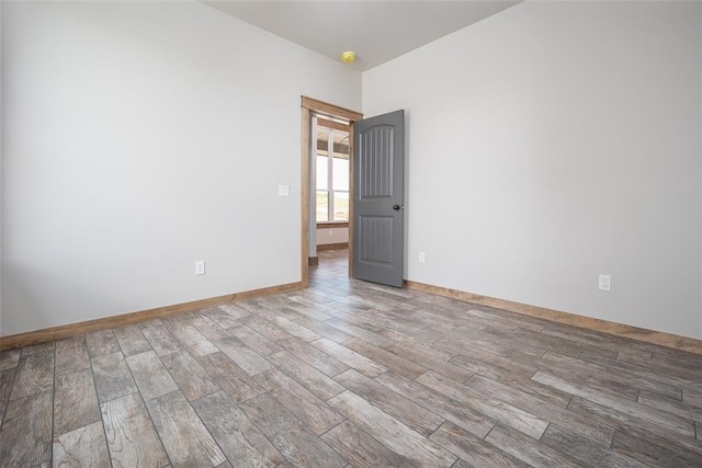 1430 County St Unit 2977, Blanchard, OK 73010 - spare room featuring wood finished floors and baseboards