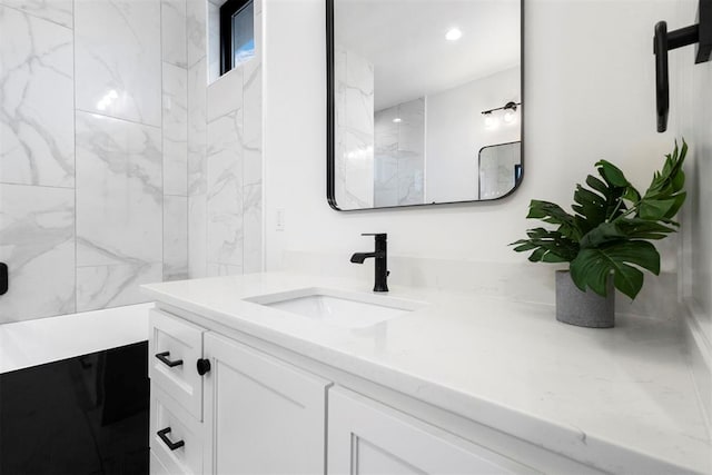 2109 Wiregrass Rd, Edmond, OK 73025 - bathroom with vanity