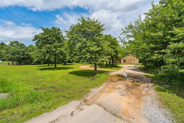 3206 Oakbriar Dr, Choctaw, OK 73020 - view of dirt / gravel driveway