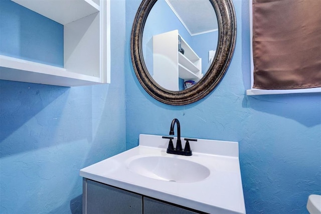 1011 W Mansur Ave, Guthrie, OK 73044 - bathroom featuring vanity