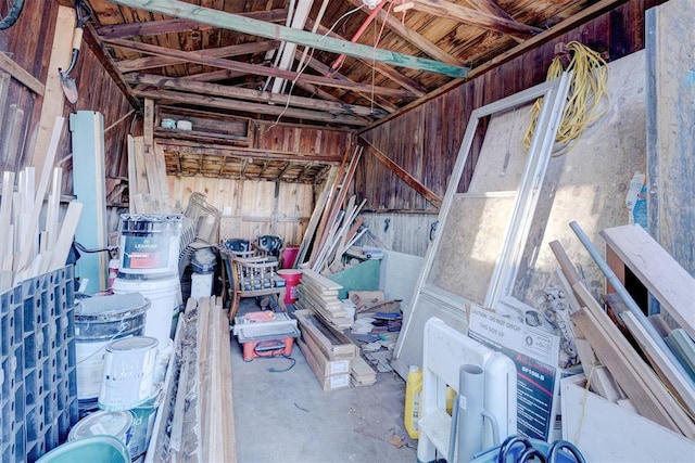 1011 W Mansur Ave, Guthrie, OK 73044 - basement with wood walls