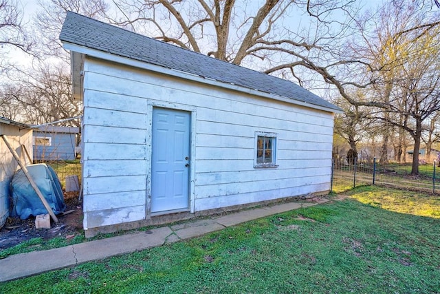 1011 W Mansur Ave, Guthrie, OK 73044 - view of outbuilding