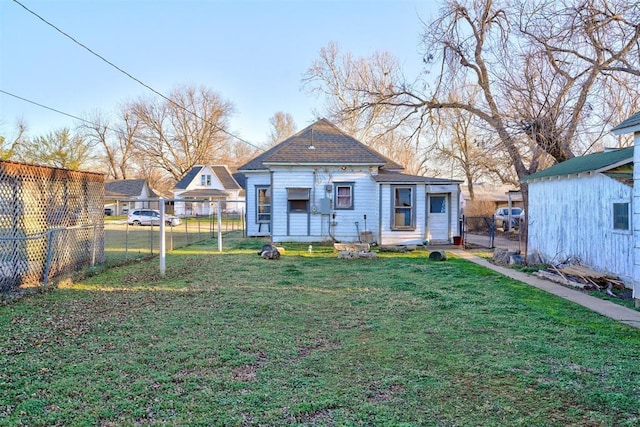 1011 W Mansur Ave, Guthrie, OK 73044 - rear view of house
