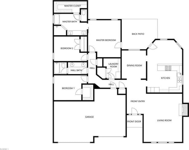 713 NW 143rd St, Edmond, OK 73013 - view of floor plan / room layout