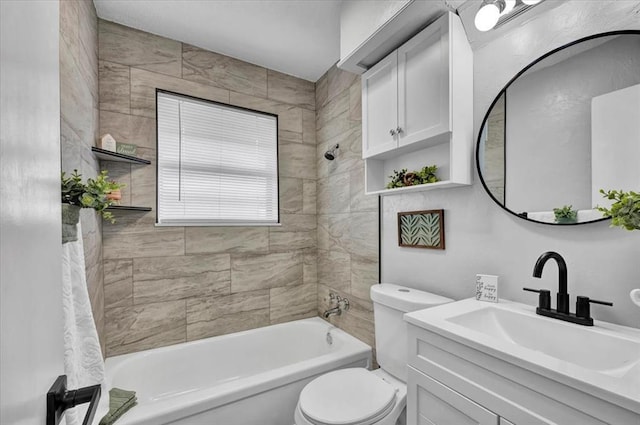 665 NW 15th St, Moore, OK 73160 - bathroom with shower / tub combo and vanity