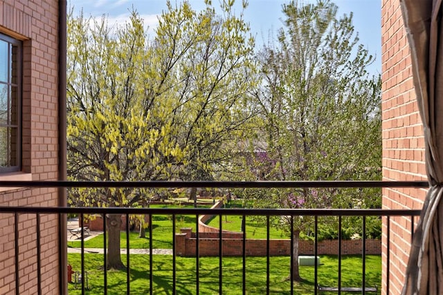 3109 Hickory Sign Post Rd Unit 33B, Oklahoma City, OK 73116 - view of balcony