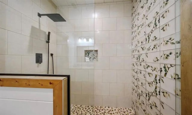 full bath featuring walk in shower
