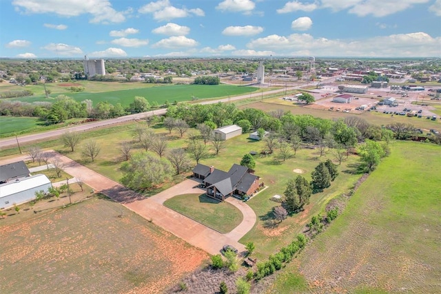 aerial view
