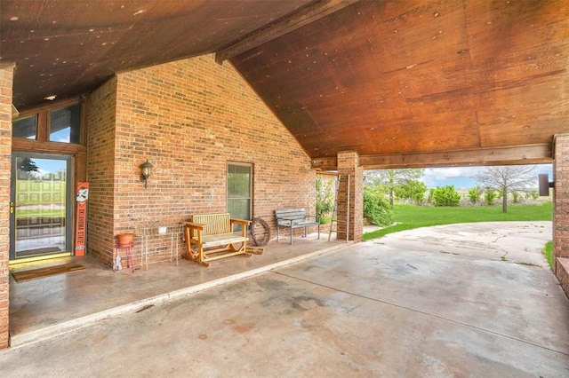 view of patio / terrace