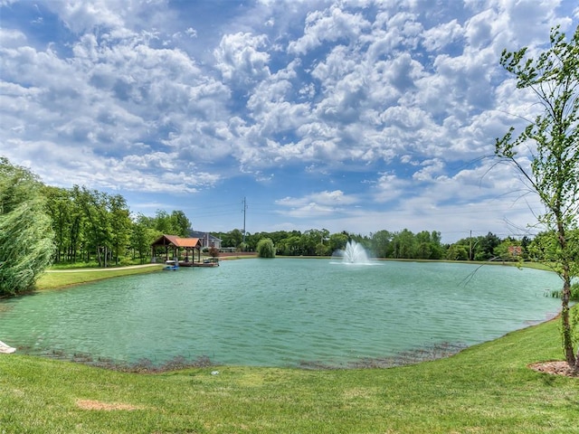 1924 Plaza District Dr, Edmond, OK 73034 - view of water feature