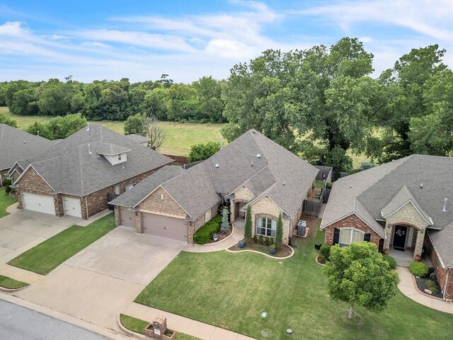2809 Morgan Trace Rd, Yukon, OK 73099 - view from above of property
