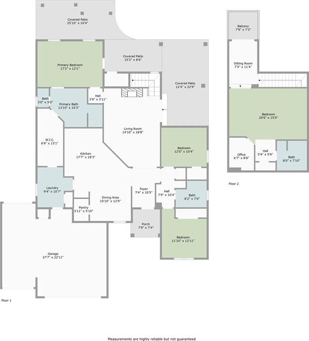 2809 Morgan Trace Rd, Yukon, OK 73099 - home floor plan