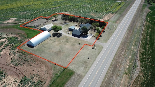 8836 US Highway 183, Custer City, OK 73639 - bird's eye view with a rural view