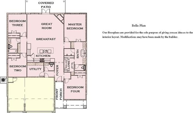 7120 NW 155th St, Edmond, OK 73013 - floor plan