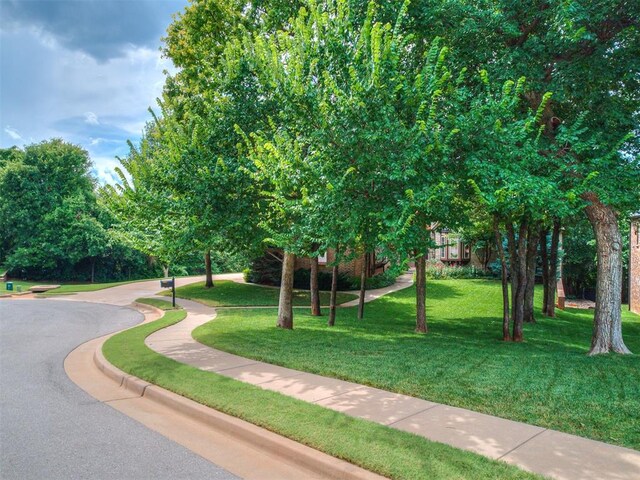 1109 Salvo Bridge Ct, Edmond, OK 73034 - view of property's community with a yard