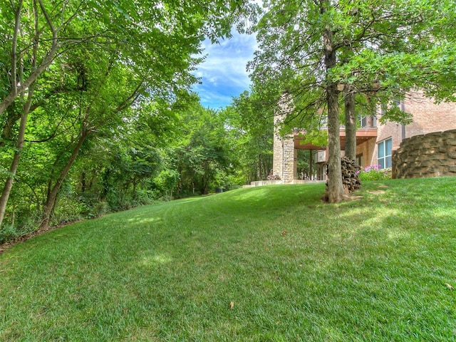 1109 Salvo Bridge Ct, Edmond, OK 73034 - view of grassy yard