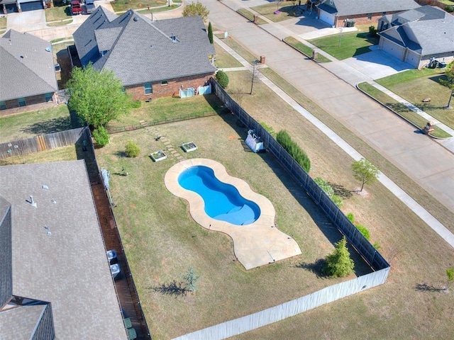 drone / aerial view