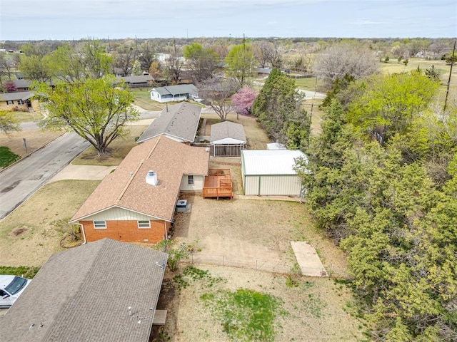 aerial view