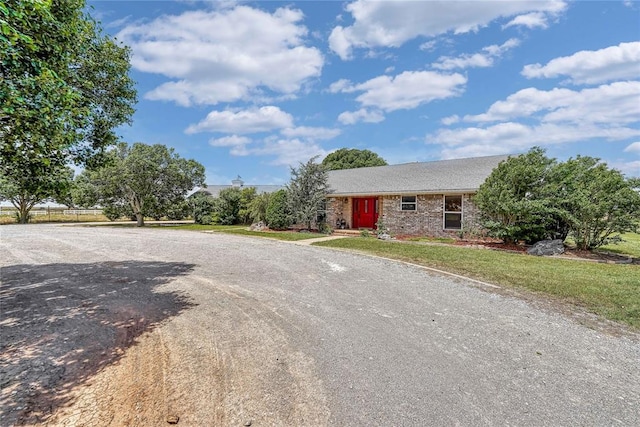 13989 US Highway 183, Hobart, OK 73651 - view of front of home with a front yard