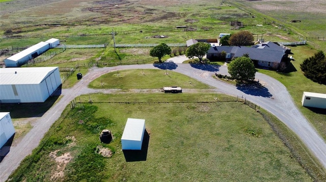 13989 US Highway 183, Hobart, OK 73651 - aerial view of sparsely populated area