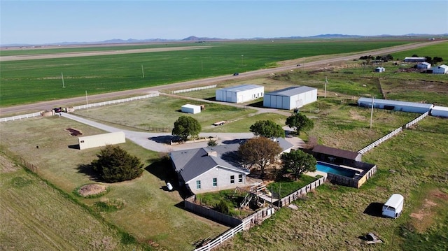 13989 US Highway 183, Hobart, OK 73651 - view of rural area featuring agricultural land and mountains