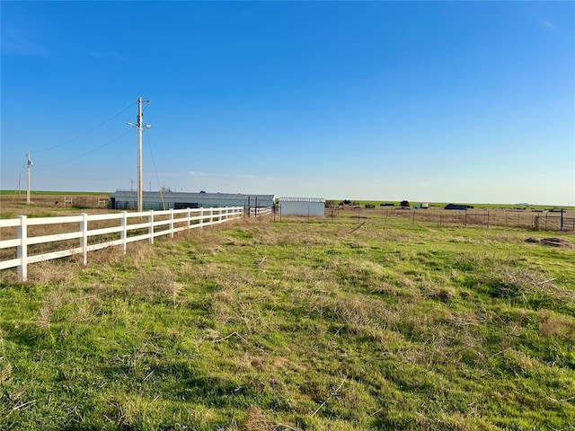 13989 US Highway 183, Hobart, OK 73651 - view of yard with a view of rural / pastoral area