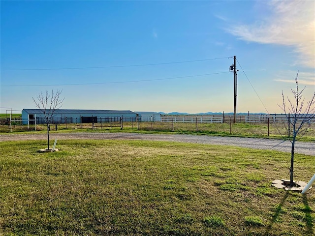 13989 US Highway 183, Hobart, OK 73651 - view of yard