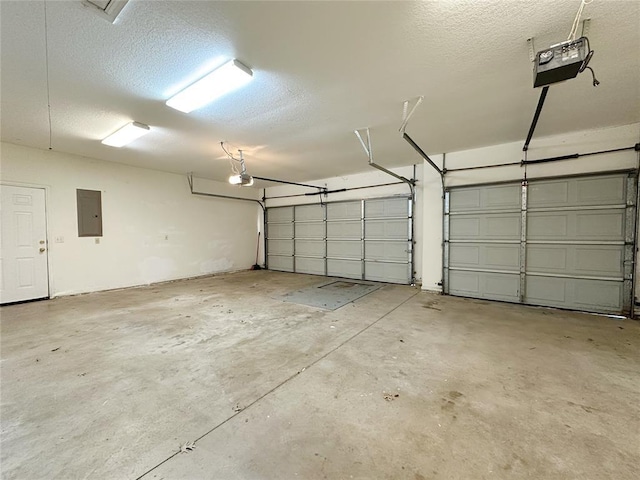 4000 Harrogate Dr, Norman, OK 73072 - garage with electric panel and a garage door opener